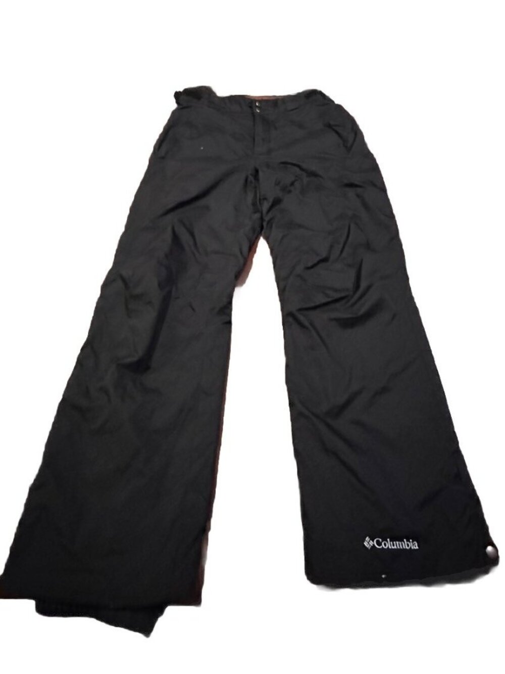 Columbia Snow Pants Medium Black Omni-Tech Insulated Waterproof Snowboard